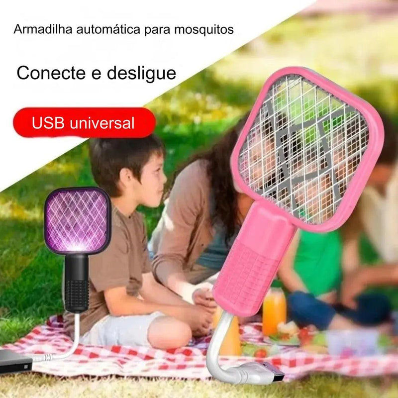 Mini Raquete para mosquito