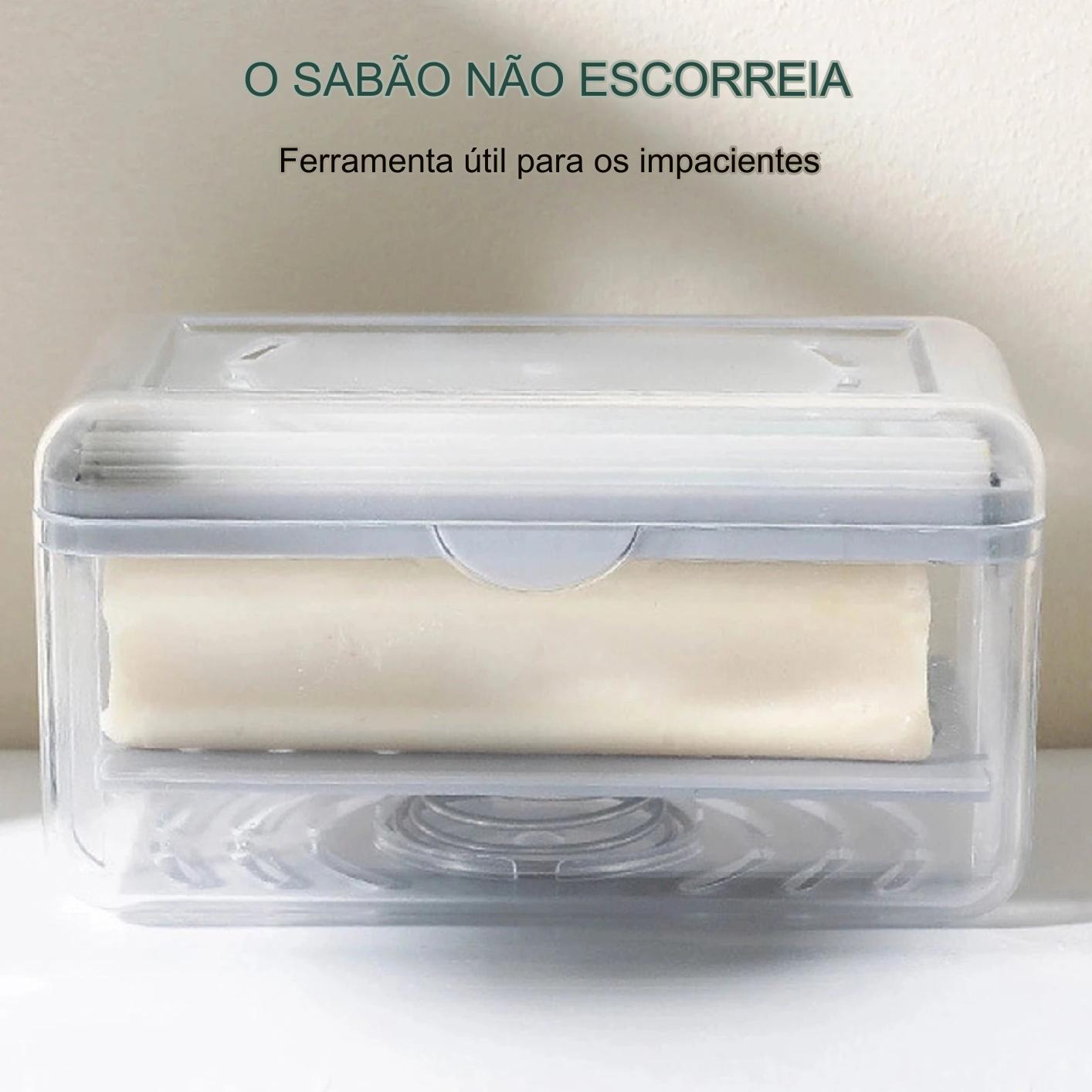 Porta sabão ou sabonete com drenagem