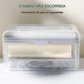 Porta sabão ou sabonete com drenagem