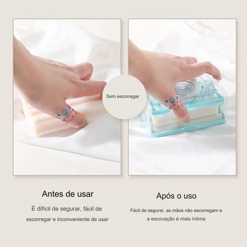 Porta sabão ou sabonete com drenagem
