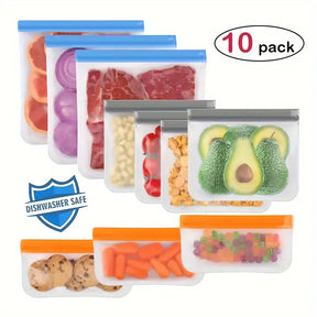 EcoZip FoodSaver - Armazenamento Seguro e Sustentável para Seus Alimentos!